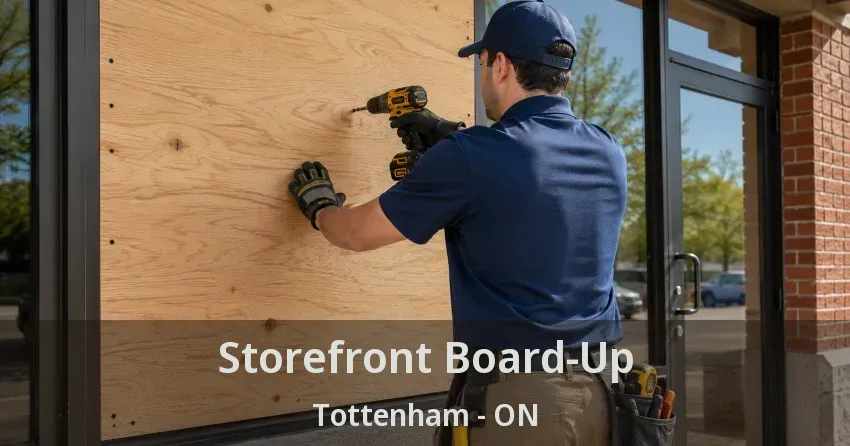 Storefront Board-Up Tottenham - ON