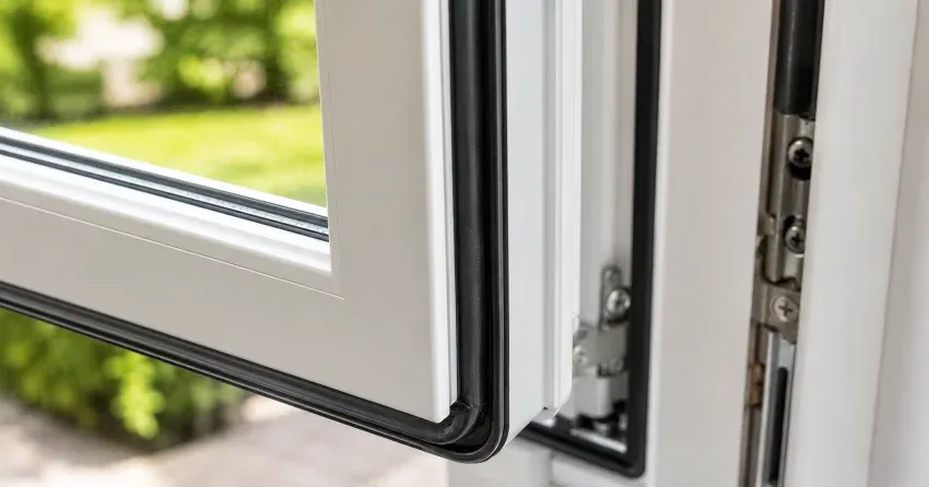 casement window cranked fully open in a Tottenham home